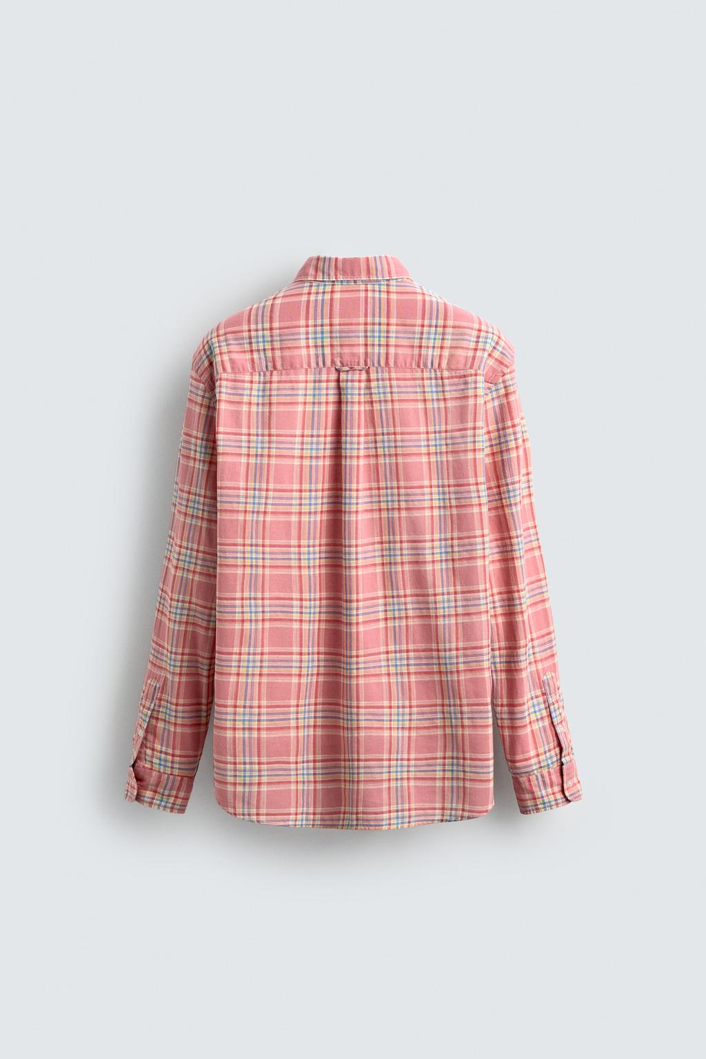 РУБАШКА стандартной посадки В КЛЕТКУ