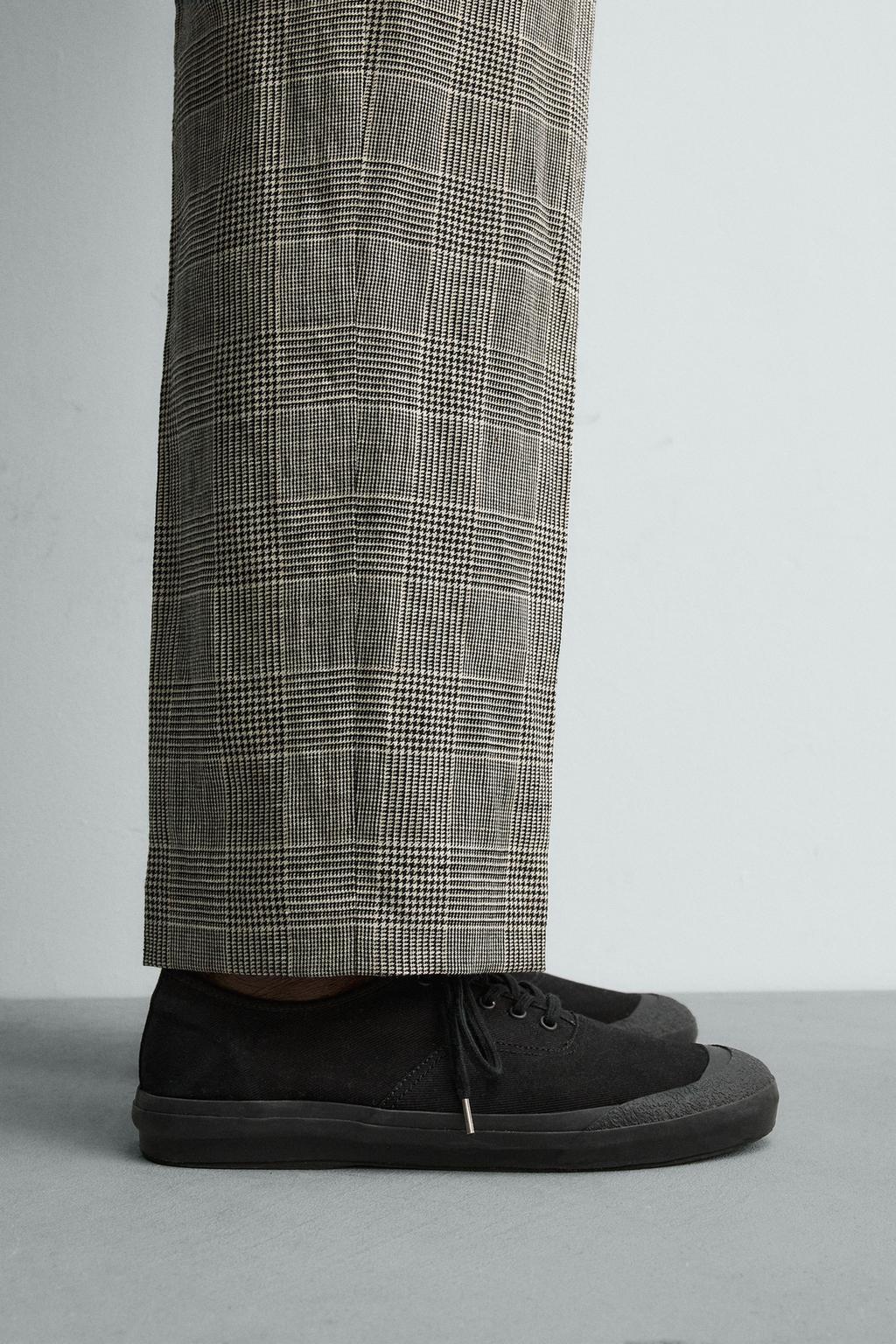 КРОССОВКИ Zara «Aaron Levine» ИЗ ТКАНИ