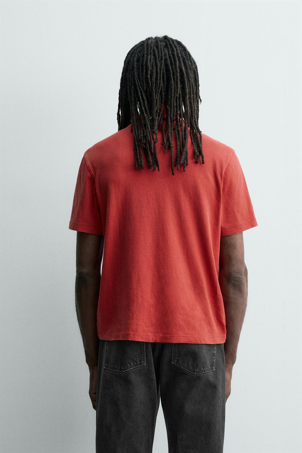 ФУТБОЛКА С КАРМАНОМ Zara «Aaron Levine»