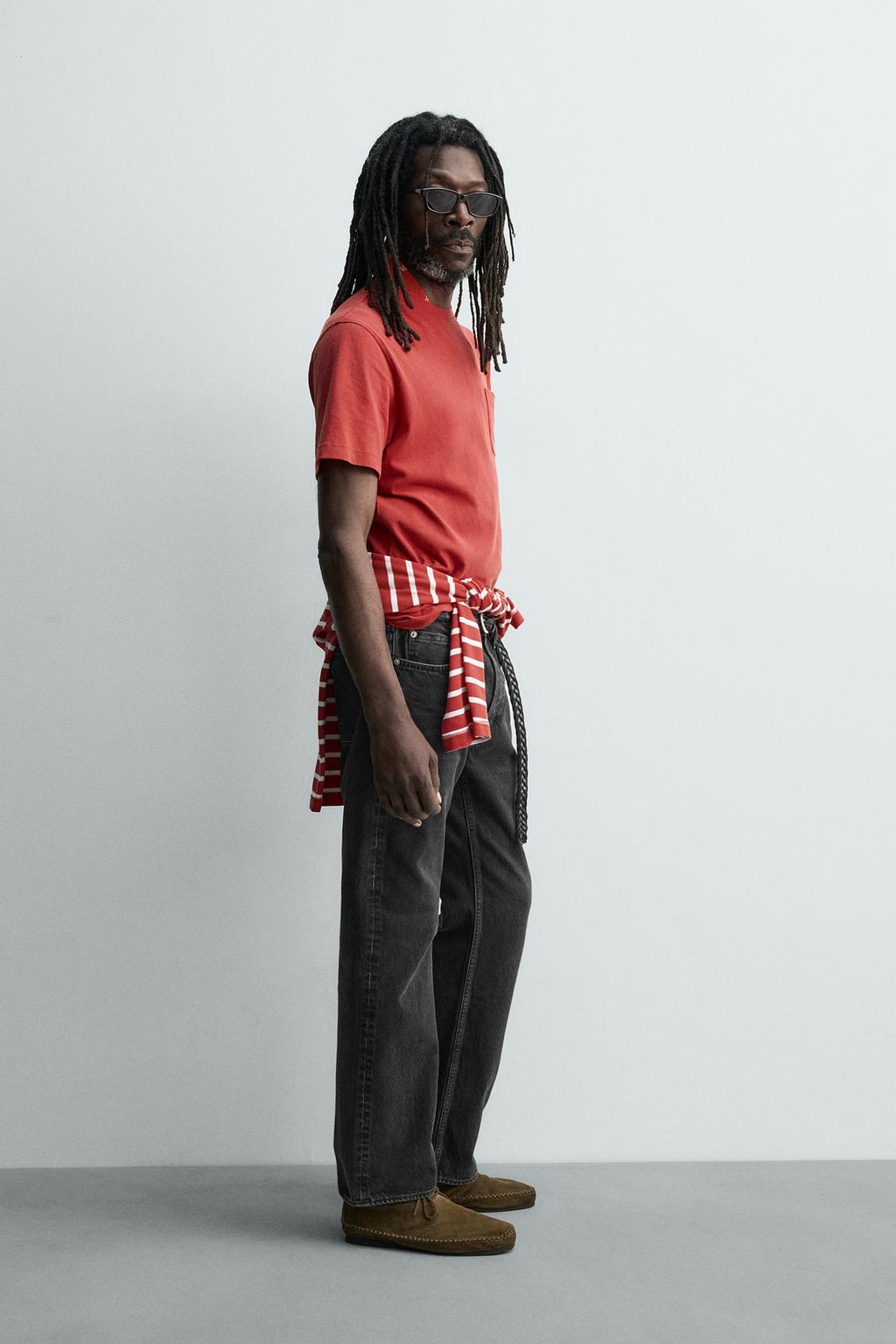 ФУТБОЛКА С КАРМАНОМ Zara «Aaron Levine»