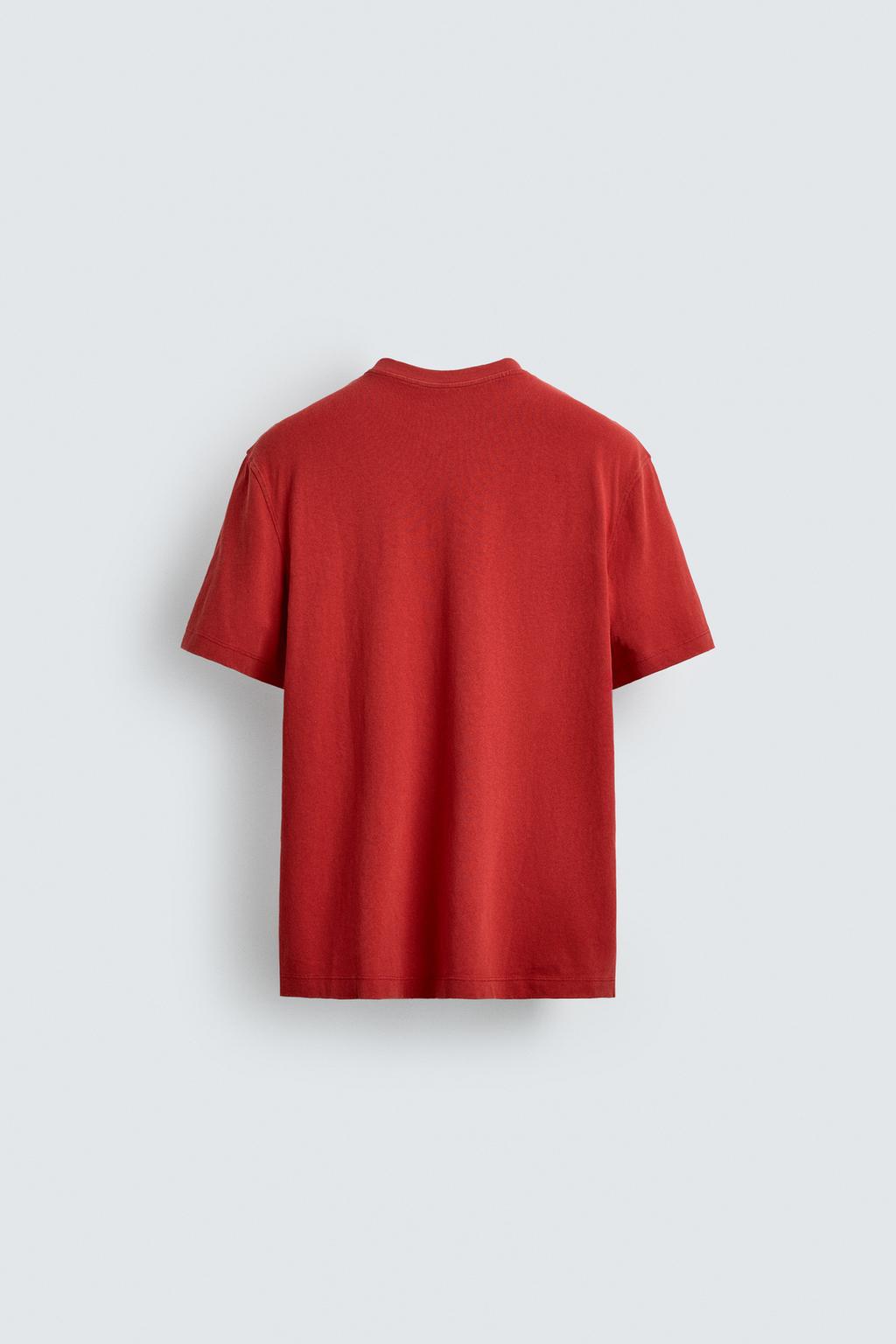 ФУТБОЛКА С КАРМАНОМ Zara «Aaron Levine»