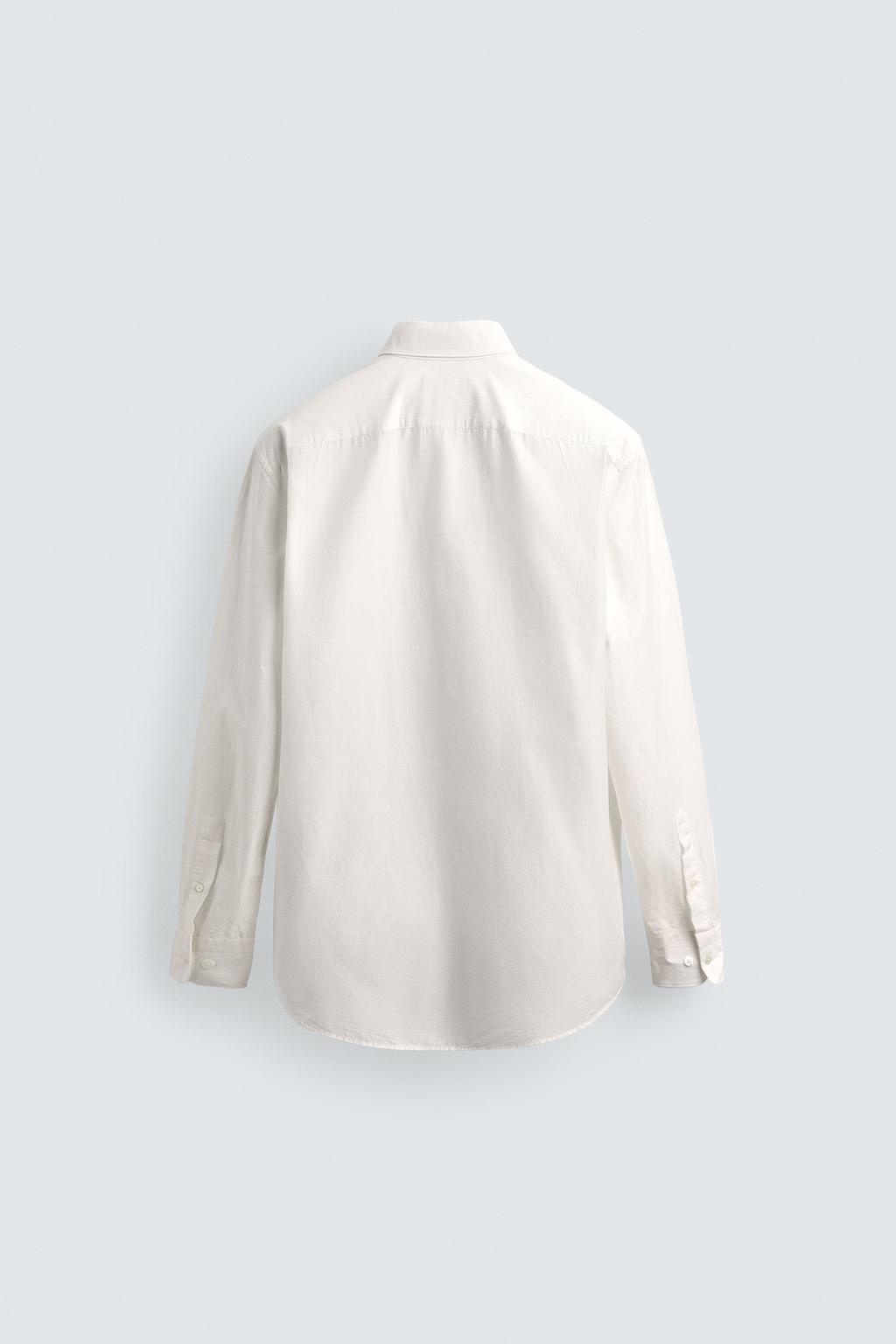 РУБАШКА СВОБОДНОГО КРОЯ С КАРМАНАМИ Zara «Aaron Levine»