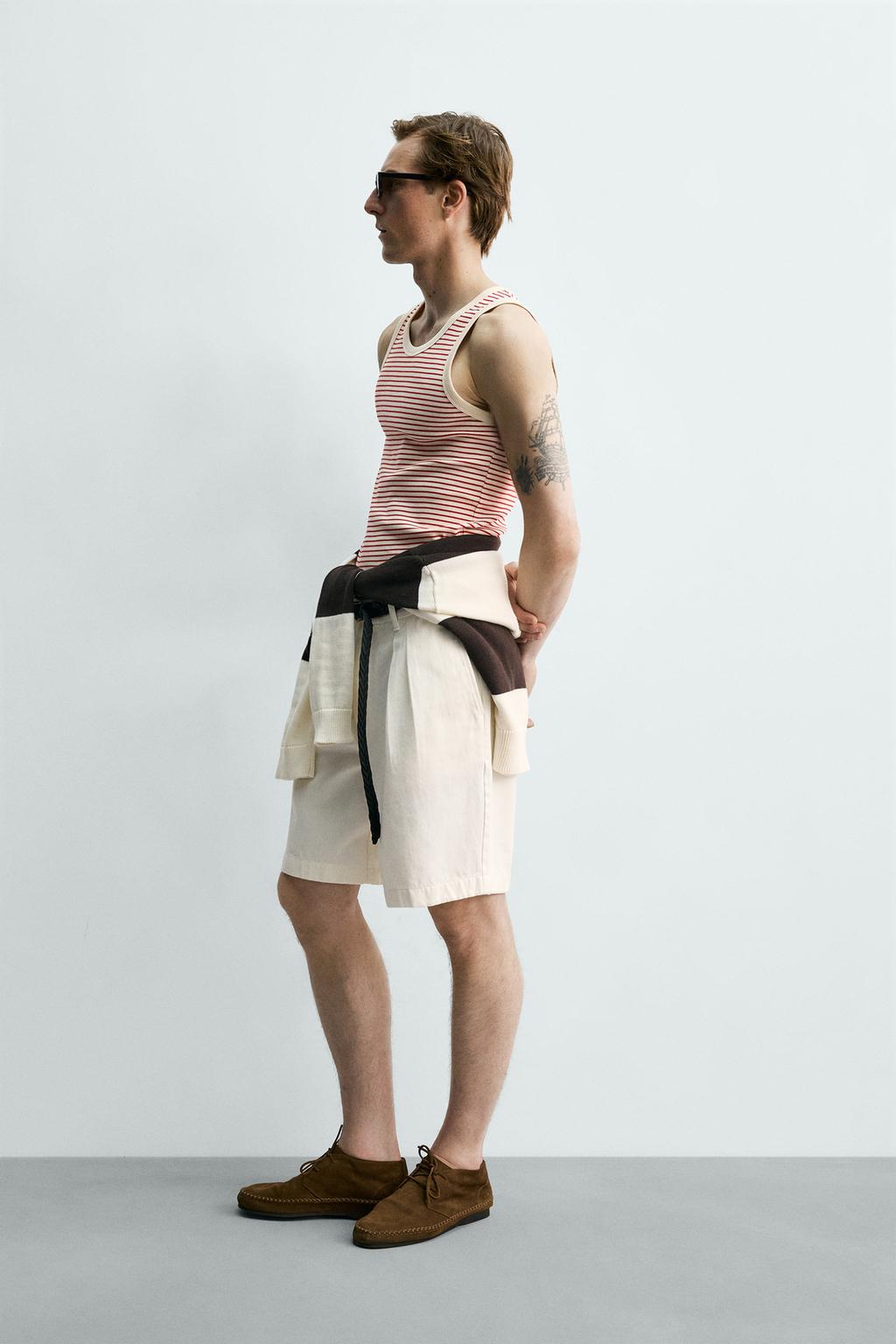 МАЙКА В ПОЛОСКУ ЖАККАРД X AARON LEVINE