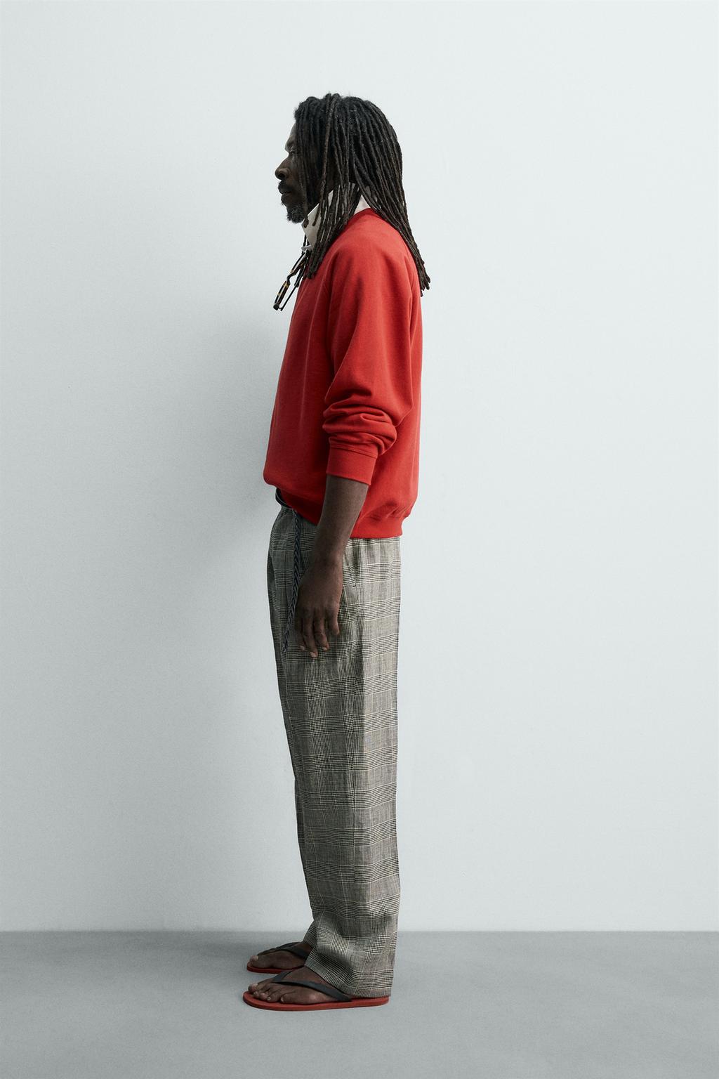 ТОЛСТОВКА С ЭФФЕКТОМ ПОТЕРТОСТИ Zara «Aaron Levine»