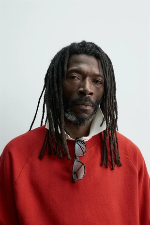 Толстовка с эффектом потертости Zara «Aaron Levine»- Заказать в России