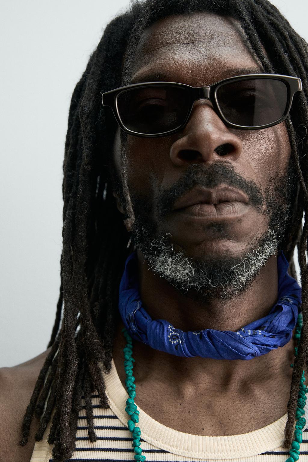 БАНДАНА С ПРИНТОМ ПЕЙСЛИ Zara «Aaron Levine»