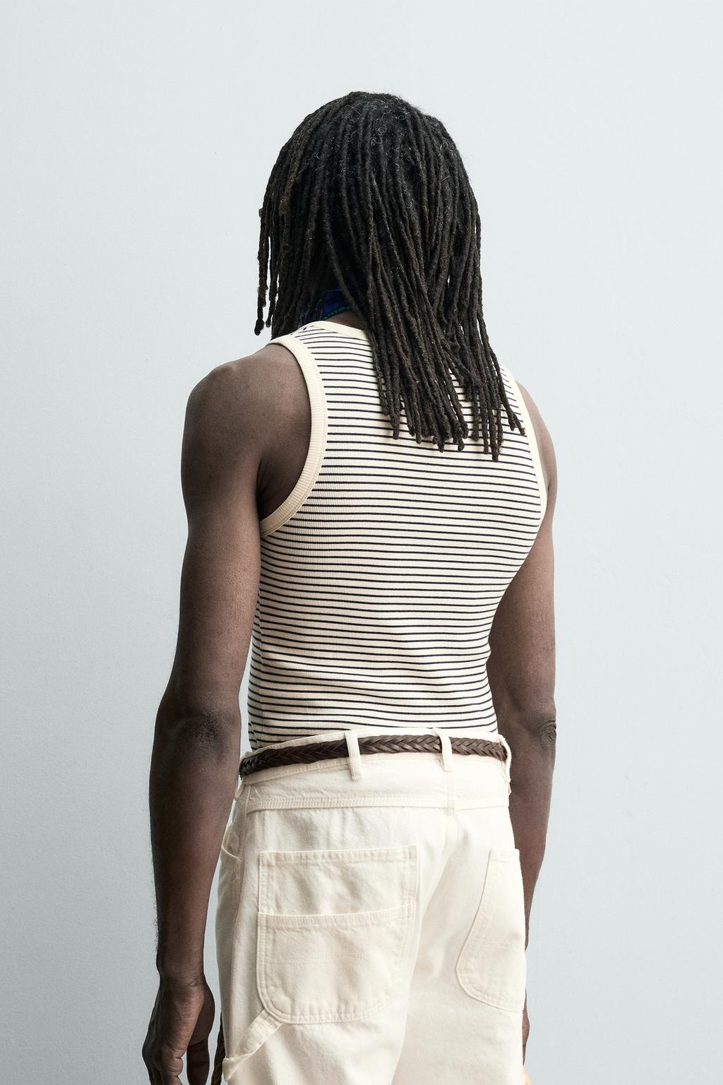 МАЙКА ЖАККАРД В ПОЛОСКУ X ААРОН ЛЕВИН