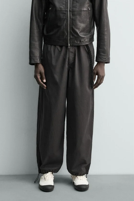 ХЛОПКОВЫЕ БРЮКИ  Zara «Aaron Levine»