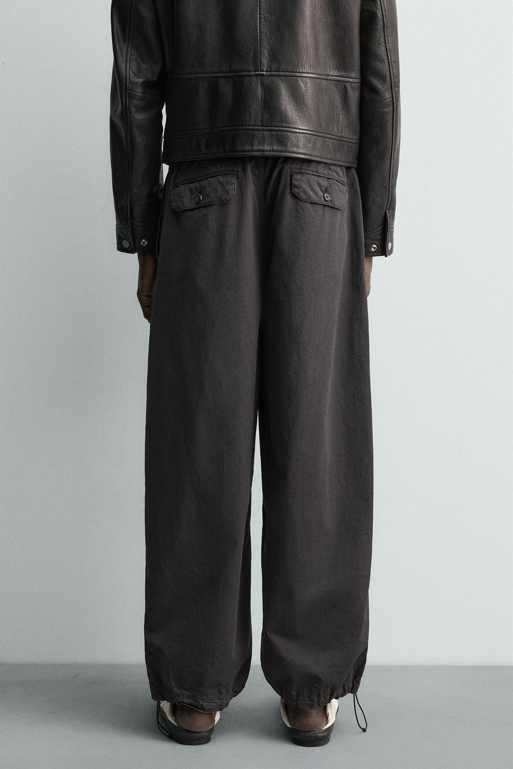 ХЛОПКОВЫЕ БРЮКИ  Zara «Aaron Levine»