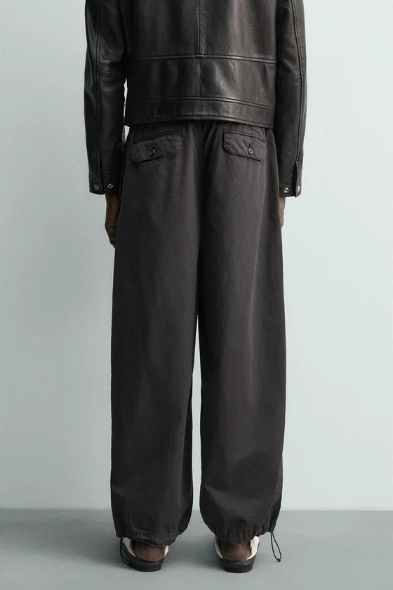 ХЛОПКОВЫЕ БРЮКИ  Zara «Aaron Levine»