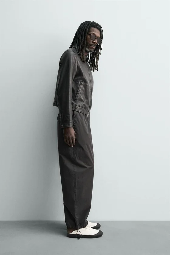 ХЛОПКОВЫЕ БРЮКИ  Zara «Aaron Levine»