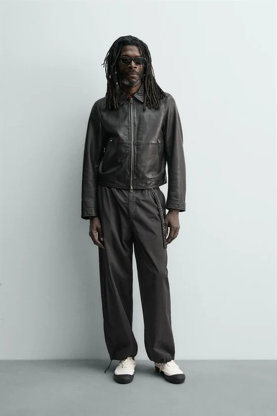 ХЛОПКОВЫЕ БРЮКИ  Zara «Aaron Levine»