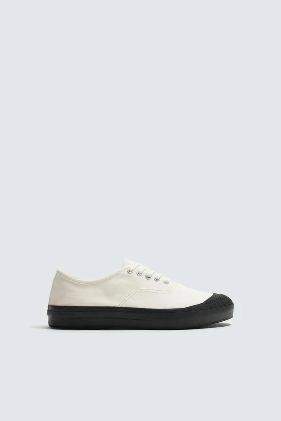 КЕДЫ ИЗ ТКАНИ Zara «Aaron Levine»
