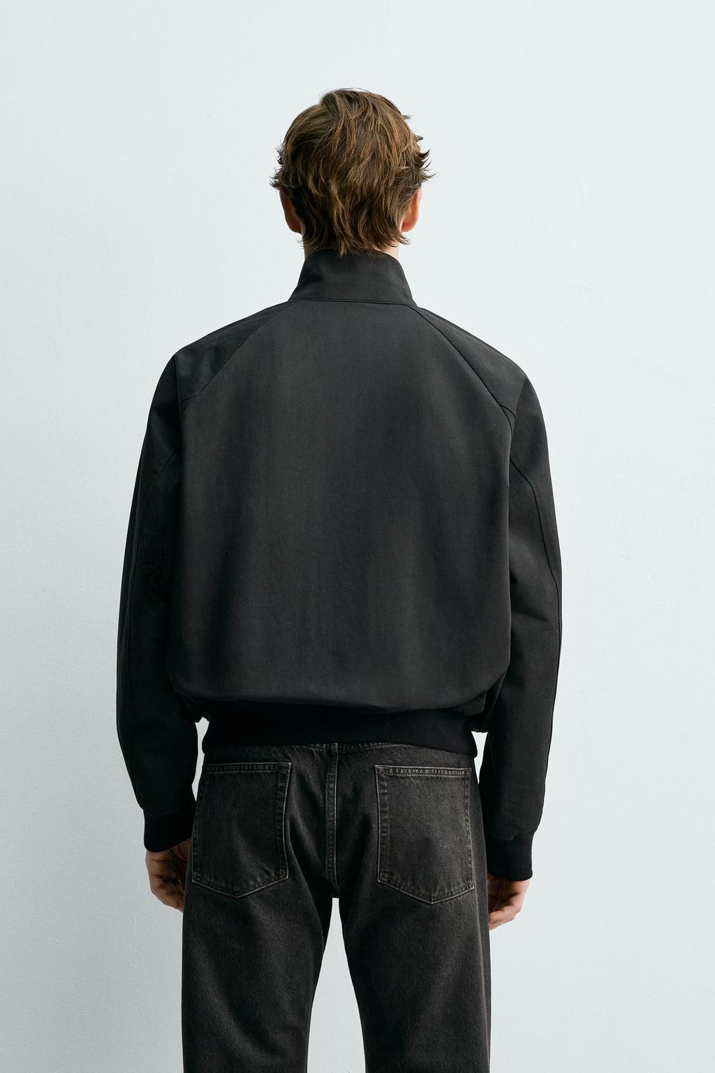 КУРТКА стандартной посадки ИЗ ХЛОПКА И ШЕРСТИ Zara «Aaron Levine»