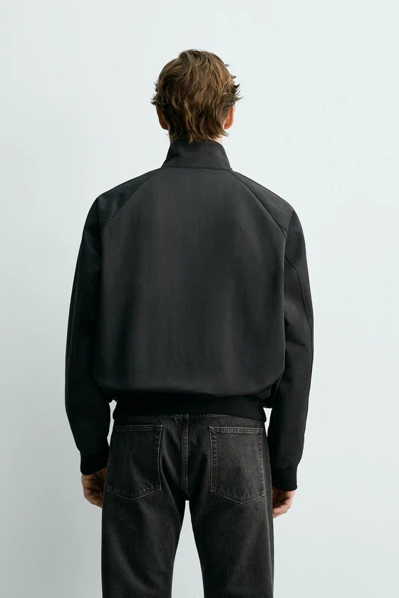 КУРТКА стандартной посадки ИЗ ХЛОПКА И ШЕРСТИ Zara «Aaron Levine»