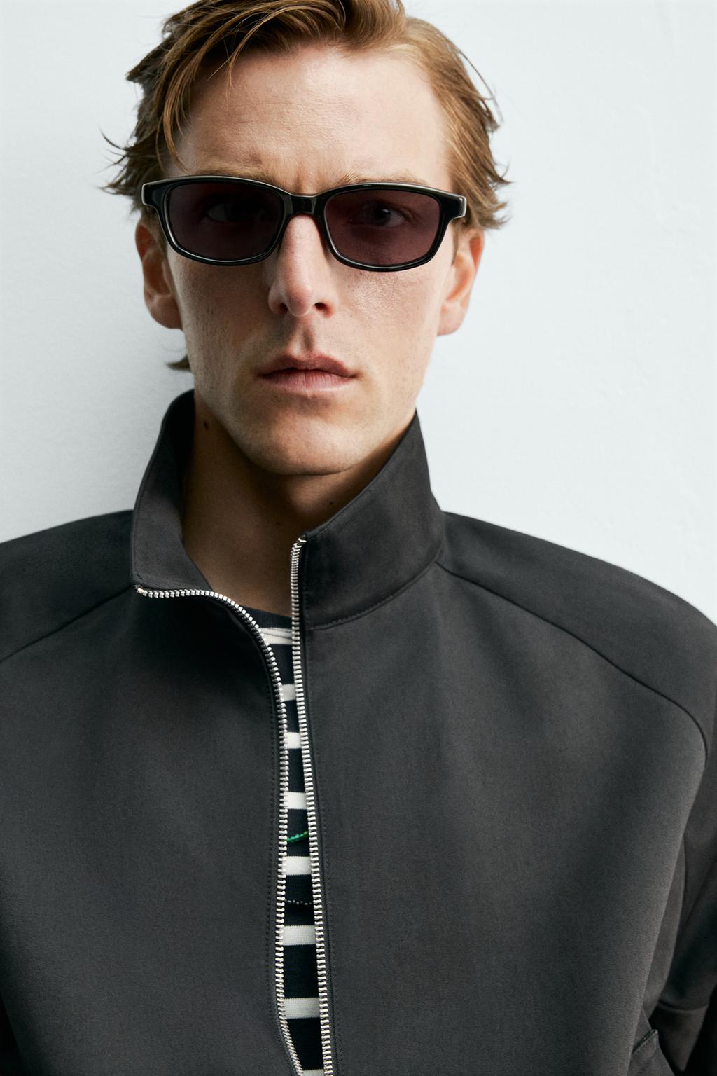 КУРТКА стандартной посадки ИЗ ХЛОПКА И ШЕРСТИ Zara «Aaron Levine»