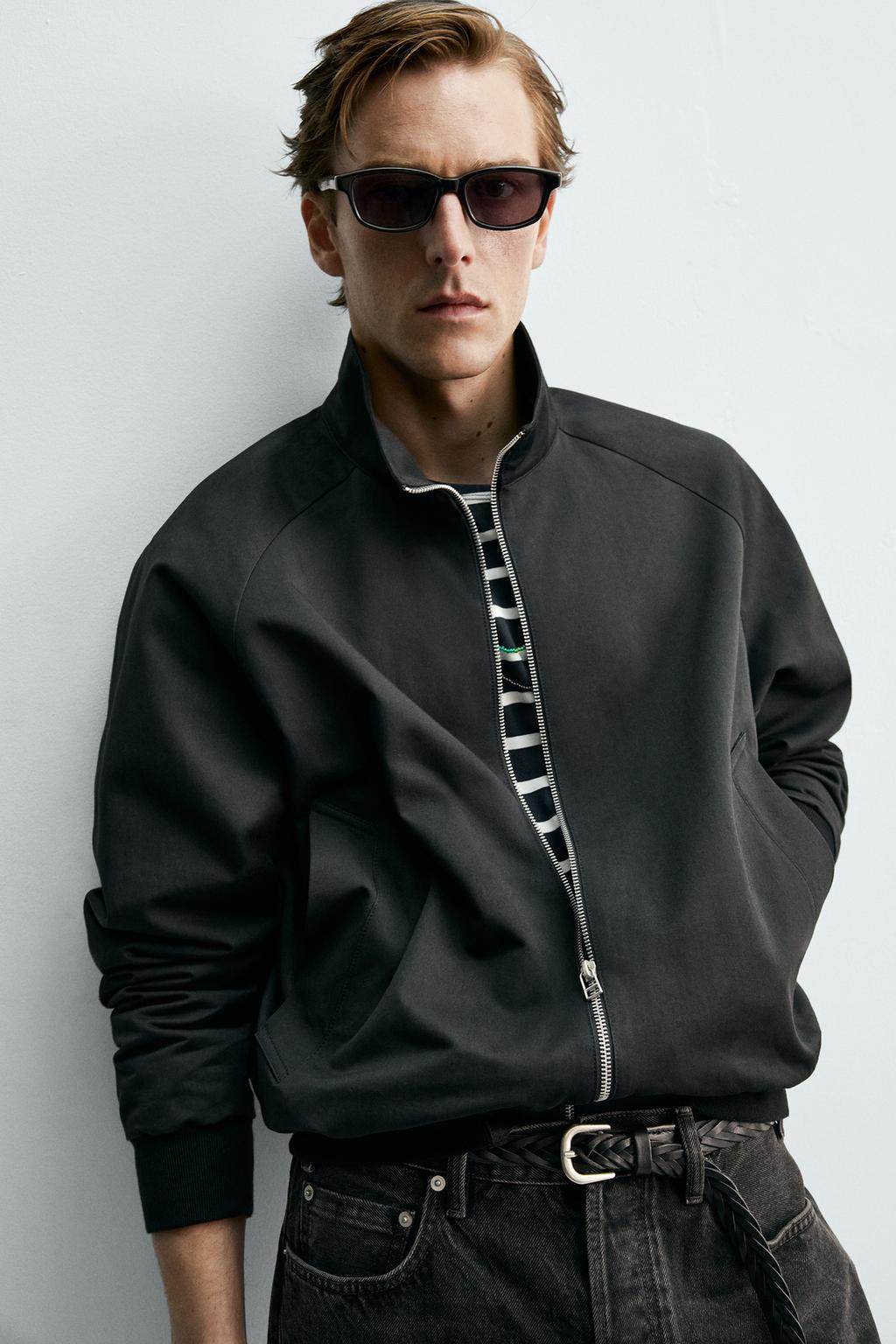 КУРТКА стандартной посадки ИЗ ХЛОПКА И ШЕРСТИ Zara «Aaron Levine»