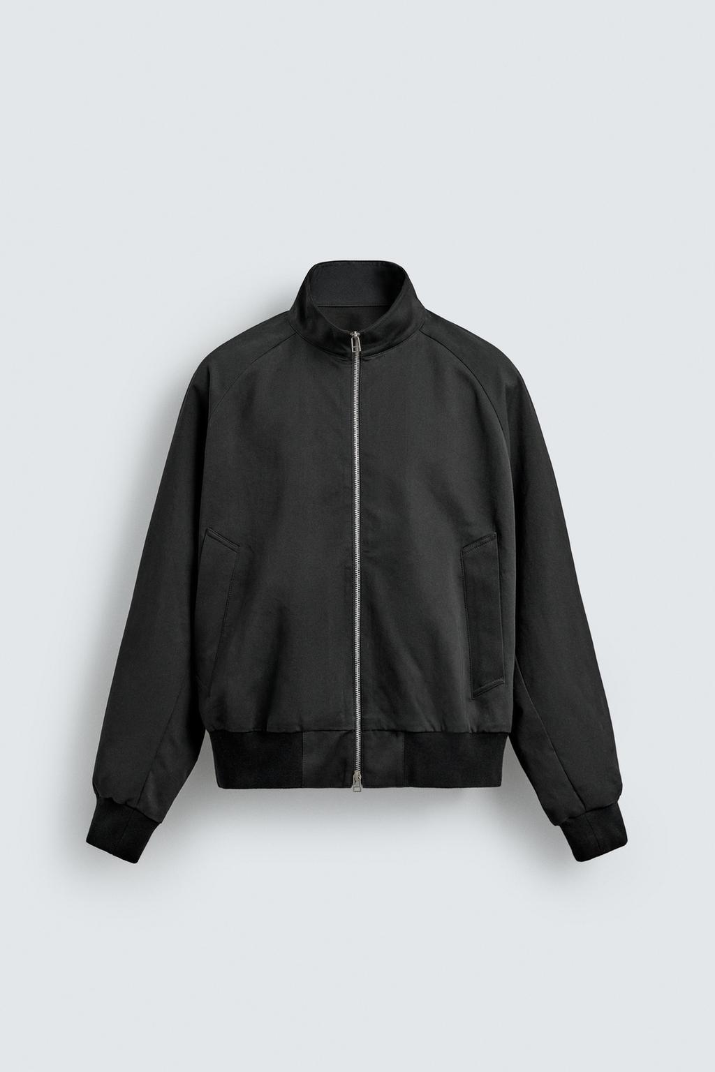 КУРТКА стандартной посадки ИЗ ХЛОПКА И ШЕРСТИ Zara «Aaron Levine»