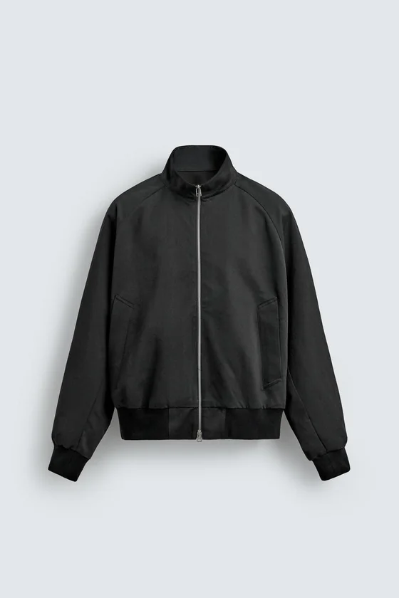 КУРТКА стандартной посадки ИЗ ХЛОПКА И ШЕРСТИ Zara «Aaron Levine»