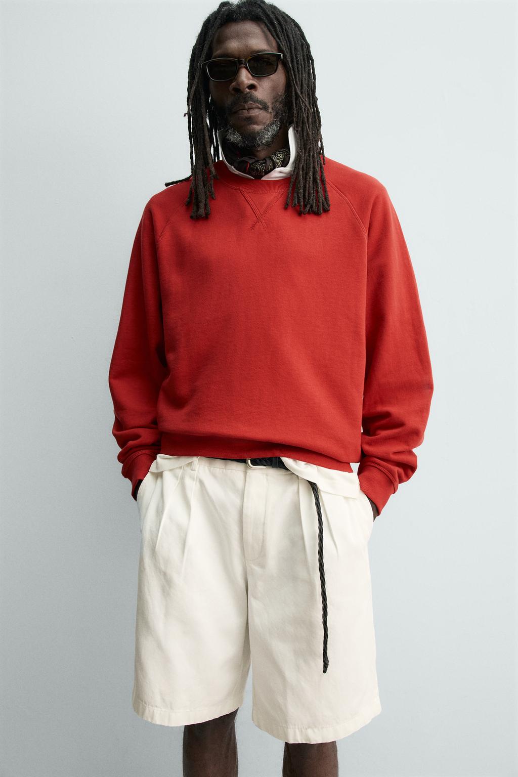 ШОРТЫ  С ЗАЩИПАМИ Zara «Aaron Levine»