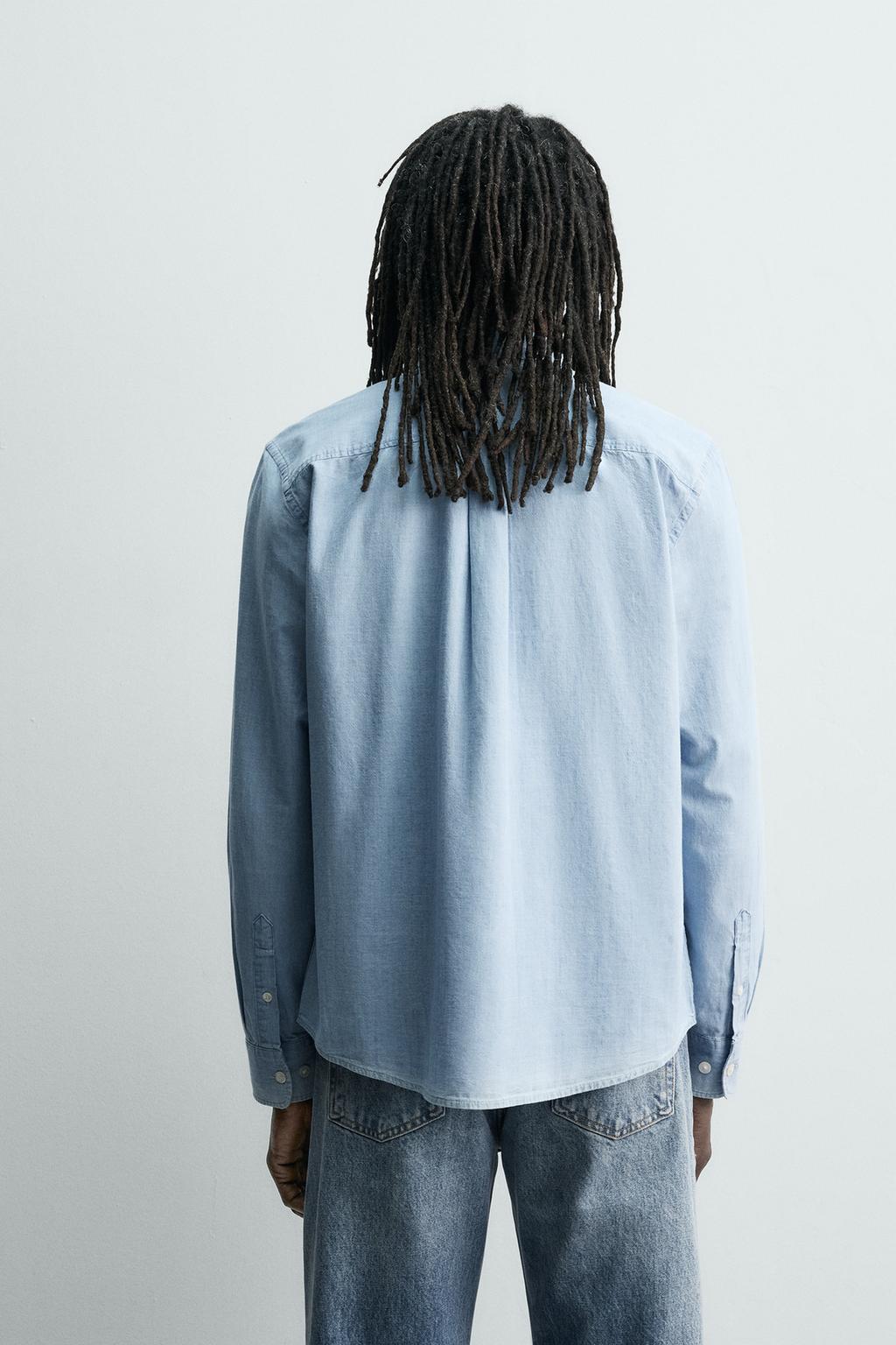 ЛЕГКАЯ ДЖИНСОВАЯ РУБАШКА Zara «Aaron Levine»