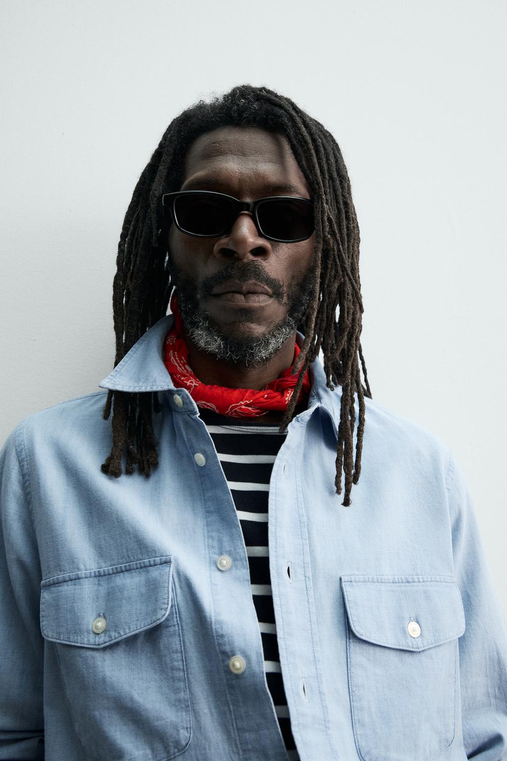 ЛЕГКАЯ ДЖИНСОВАЯ РУБАШКА Zara «Aaron Levine»