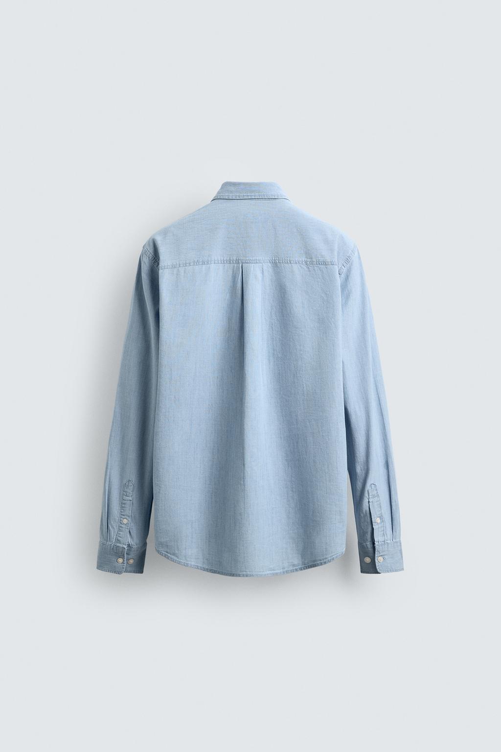 ЛЕГКАЯ ДЖИНСОВАЯ РУБАШКА Zara «Aaron Levine»