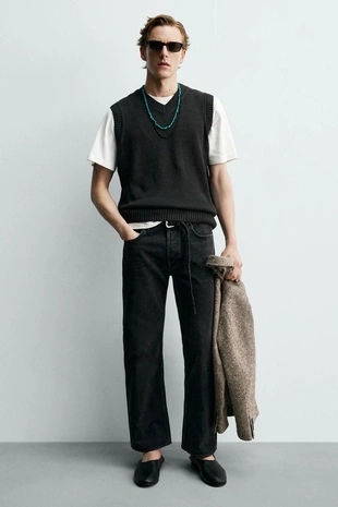 Лоферы из кожи с подошвой Vibram® Zara «Aaron Levine»- Заказать в России