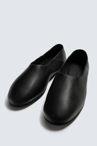 Лоферы из кожи с подошвой Vibram® Zara «Aaron Levine»- Заказать в России