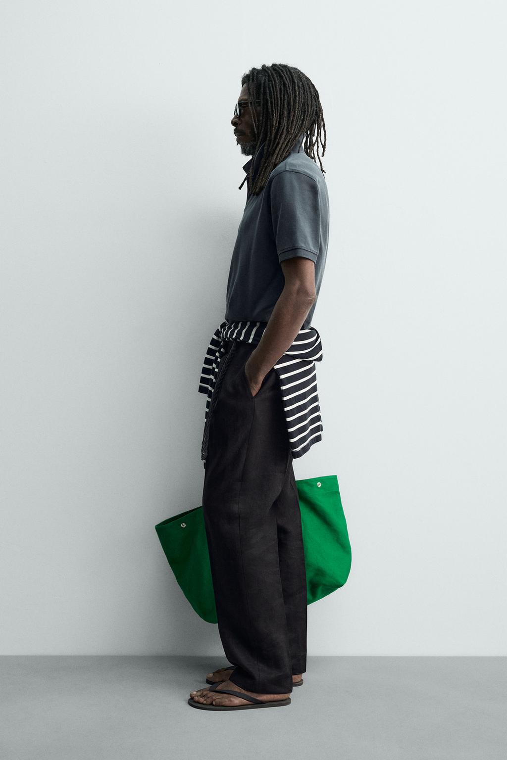 ПОЛО ПИКЕ С ЭФФЕКТОМ ПОТЕРТОСТИ Zara «Aaron Levine»