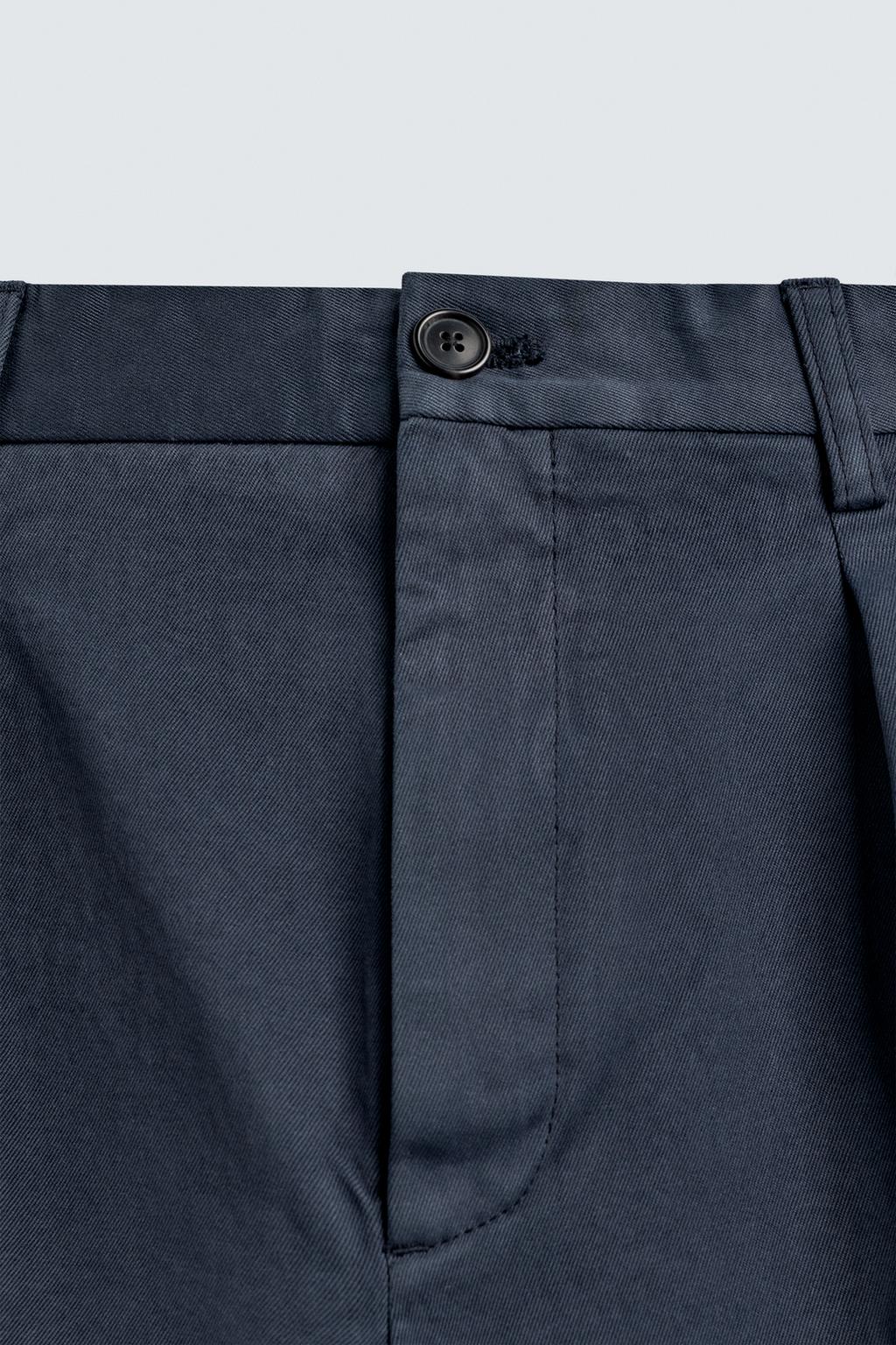 ШОРТЫ  С ЗАЩИПАМИ — Zara «Aaron Levine»