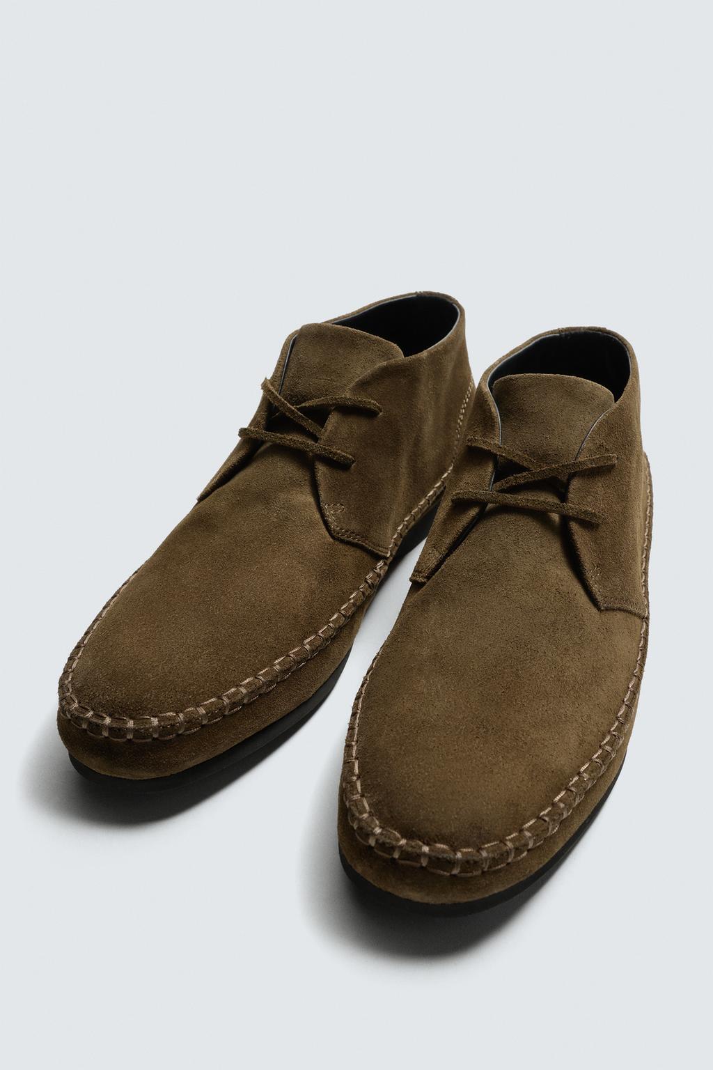 КОЖАНЫЕ ТУФЛИ Vibram® Zara «Aaron Levine»