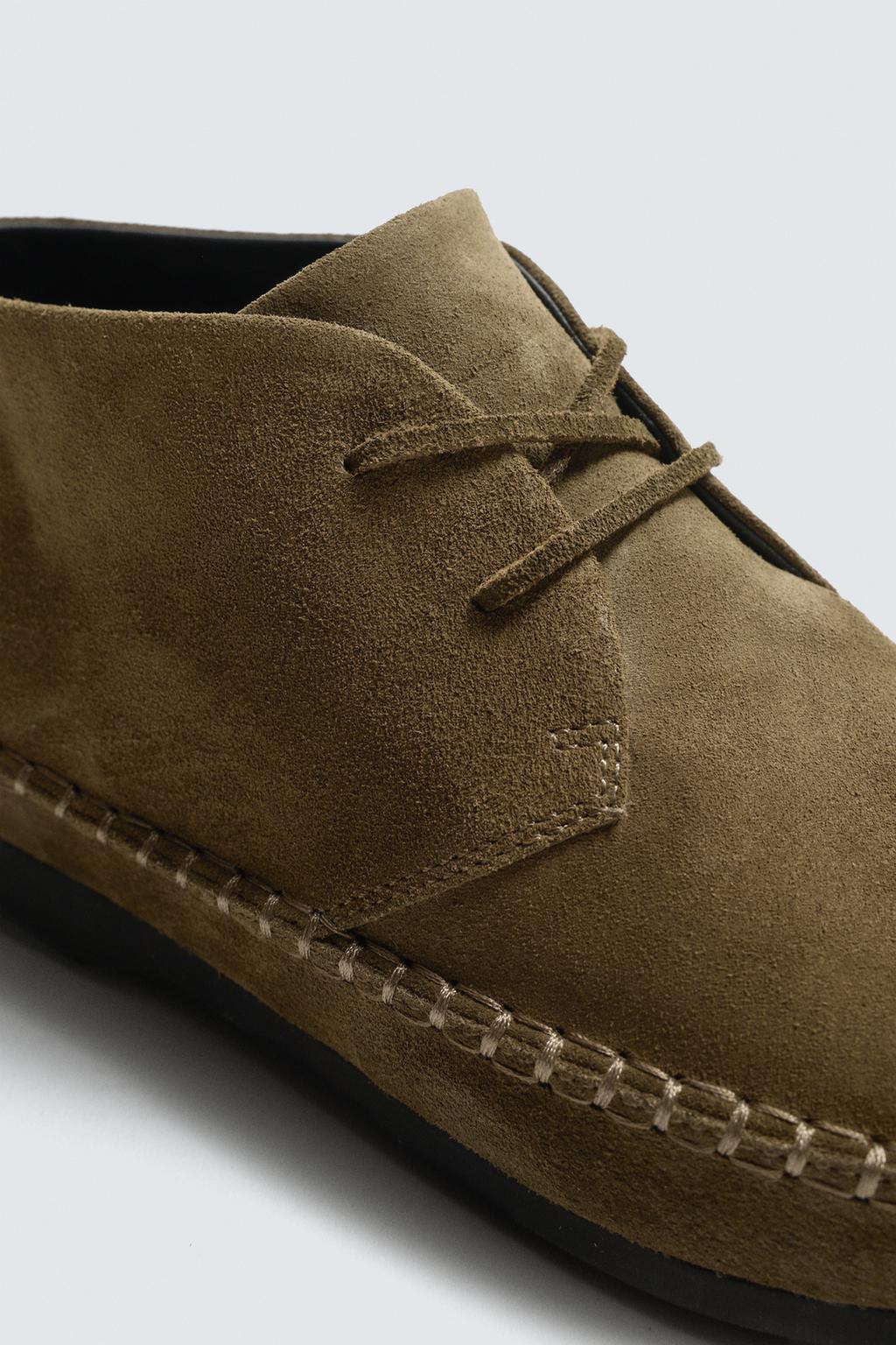 КОЖАНЫЕ ТУФЛИ Vibram® Zara «Aaron Levine»