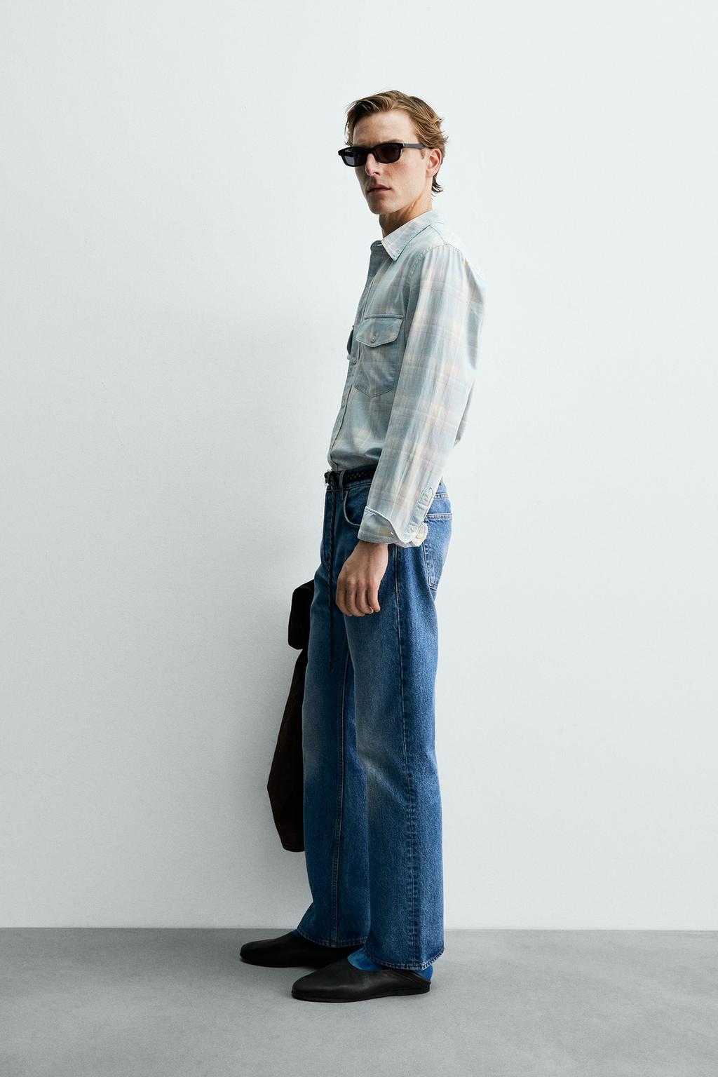 ЛЕГКАЯ ДЖИНСОВАЯ РУБАШКА Zara «Aaron Levine»