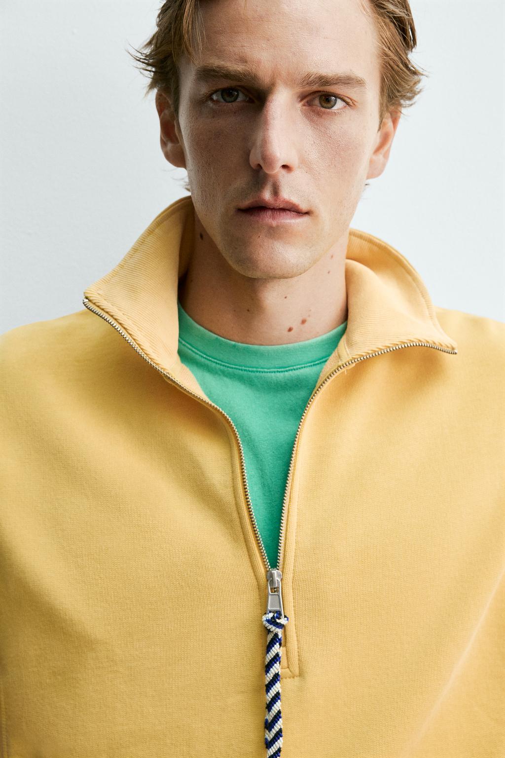 ТОЛСТОВКА НА МОЛНИИ С ЛЕНТОЙ Zara «Aaron Levine»