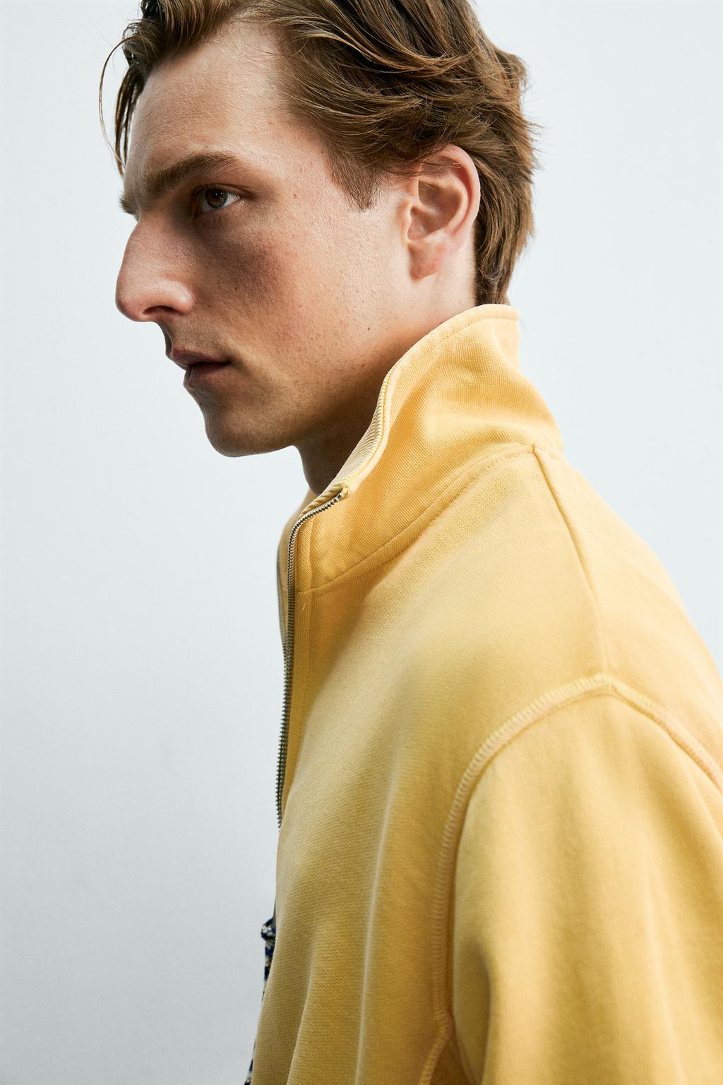 ТОЛСТОВКА НА МОЛНИИ С ЛЕНТОЙ Zara «Aaron Levine»