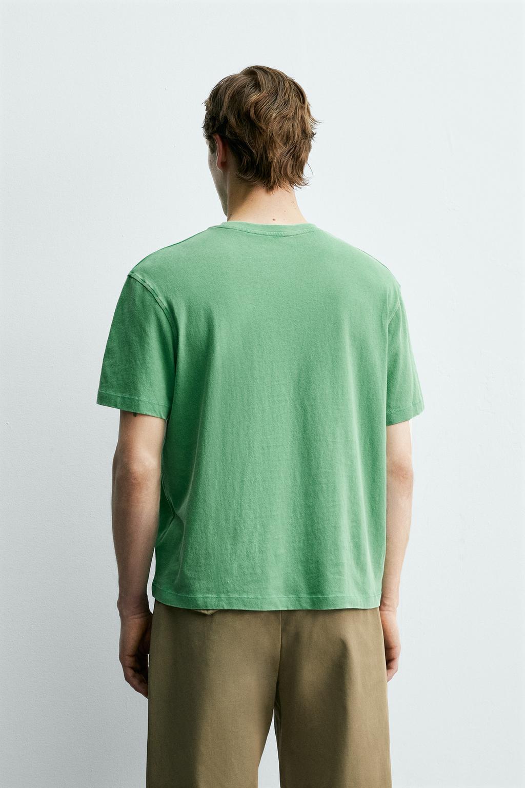 ФУТБОЛКА С КАРМАНОМ Zara «Aaron Levine»