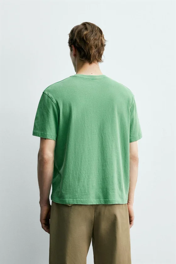 ФУТБОЛКА С КАРМАНОМ Zara «Aaron Levine»
