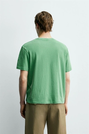 Футболка с карманом Zara «Aaron Levine»- Заказать в России