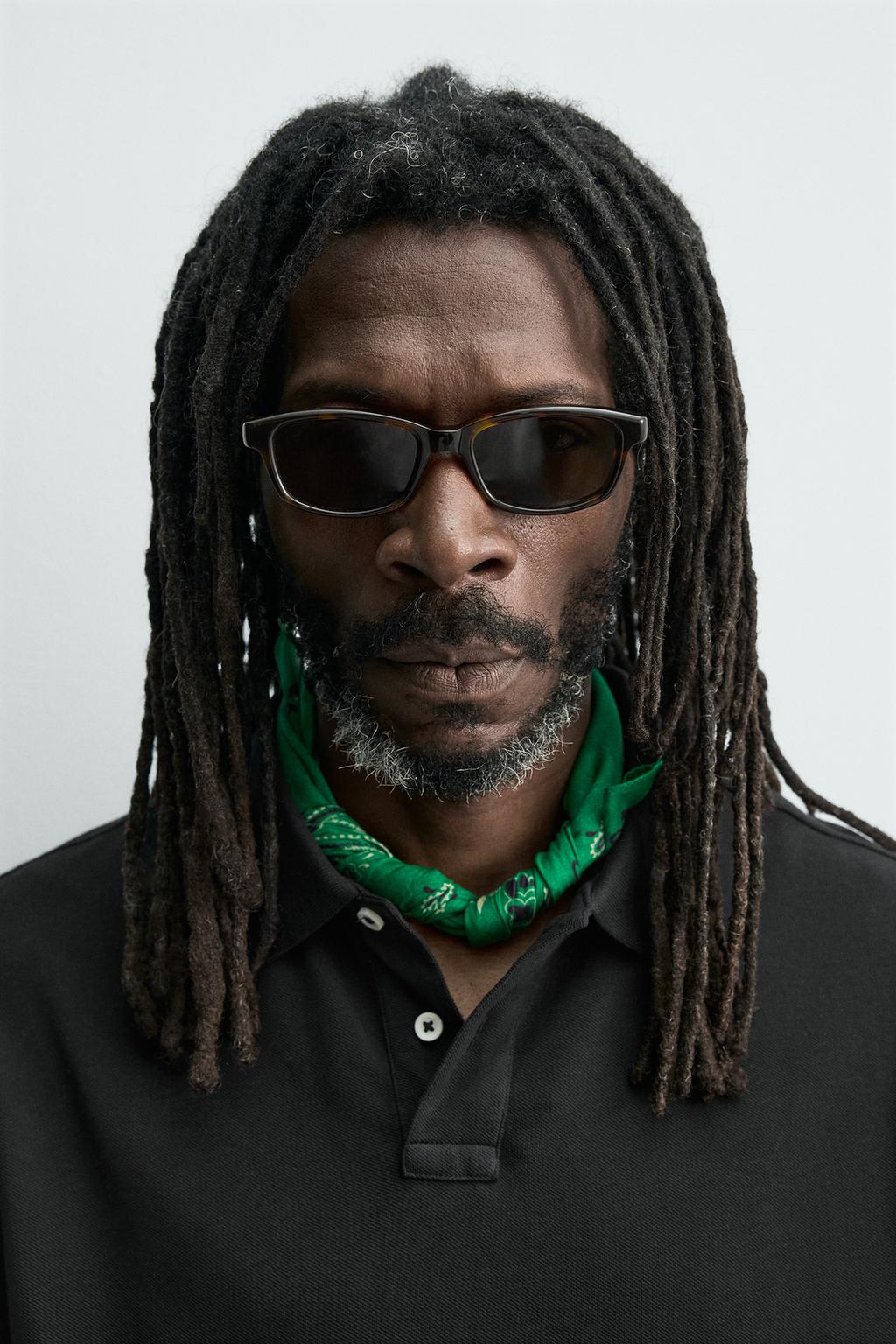 БАНДАНА С ПРИНТОМ ПЕЙСЛИ Zara «Aaron Levine»