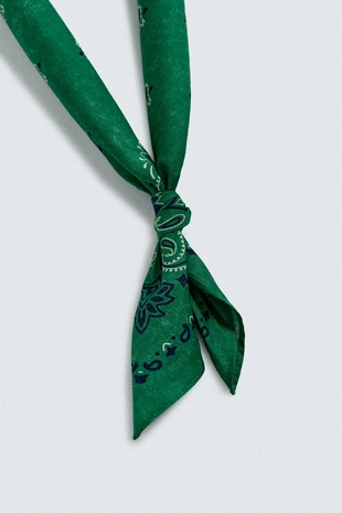 Бандана с принтом пейсли Zara «Aaron Levine»- Заказать в России