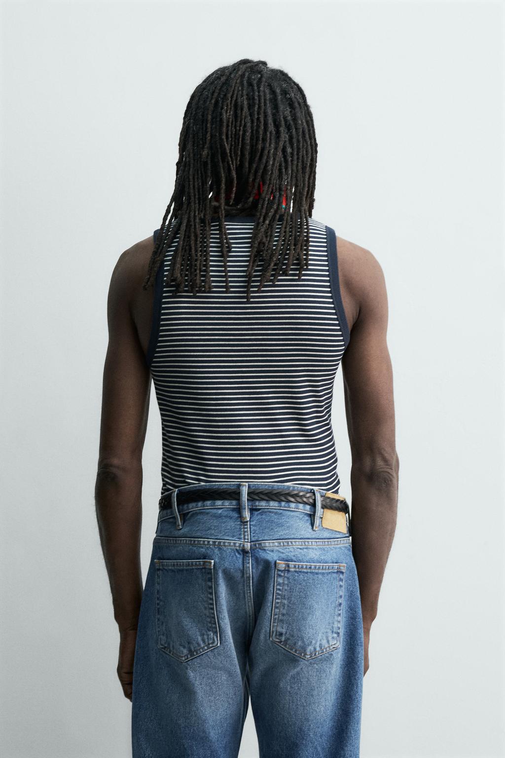 МАЙКА ЖАККАРД В ПОЛОСКУ X ААРОН ЛЕВИН