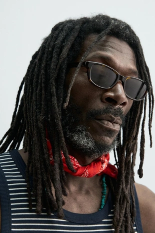 Майка жаккард в полоску X аарон левин- Заказать в России