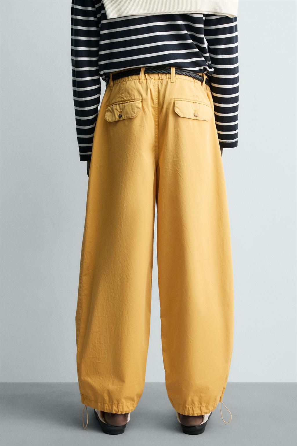 ХЛОПКОВЫЕ БРЮКИ  Zara «Aaron Levine»