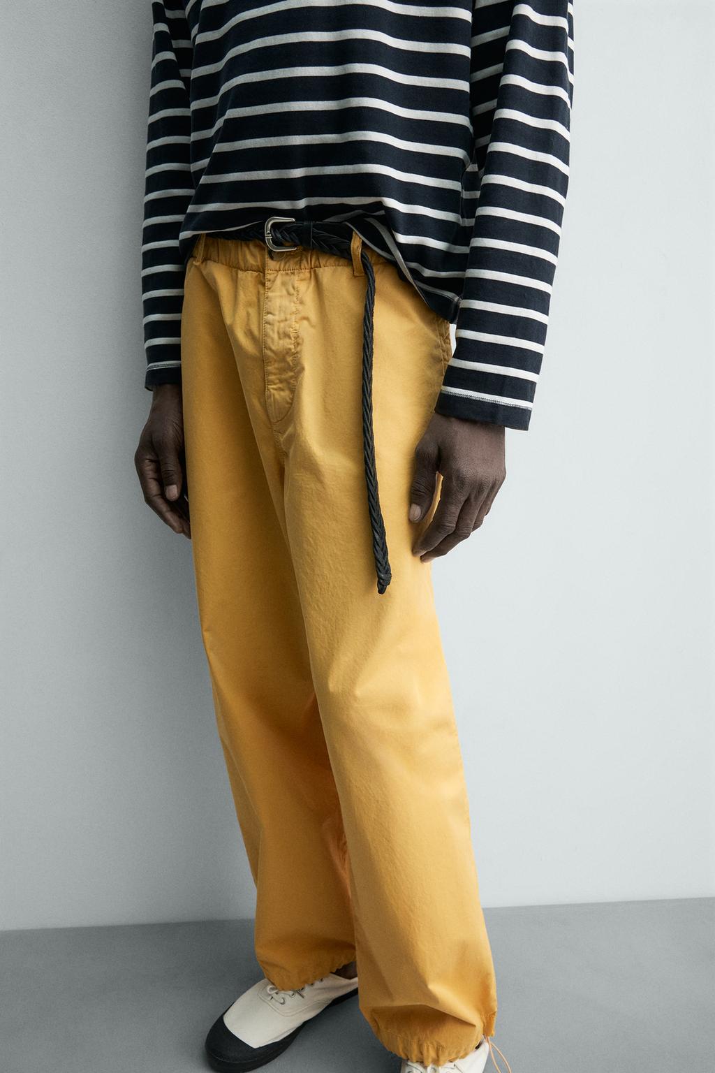 ХЛОПКОВЫЕ БРЮКИ  Zara «Aaron Levine»