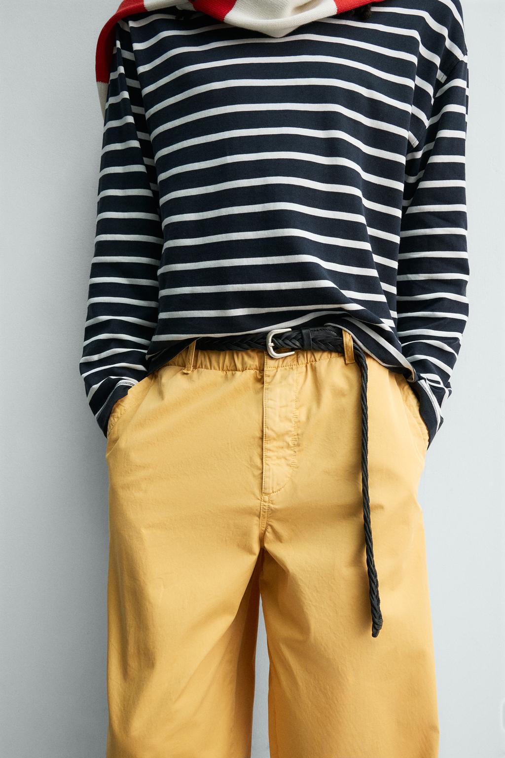 ХЛОПКОВЫЕ БРЮКИ  Zara «Aaron Levine»