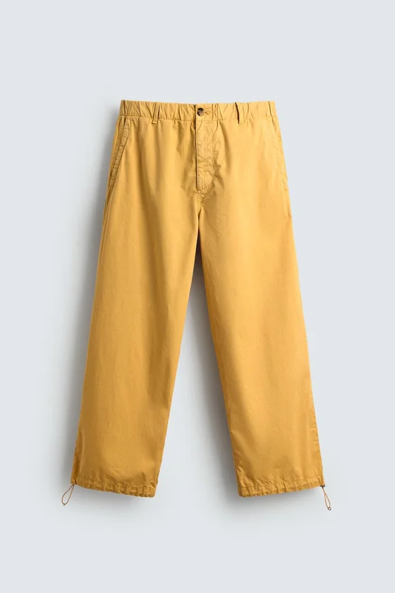 ХЛОПКОВЫЕ БРЮКИ  Zara «Aaron Levine»