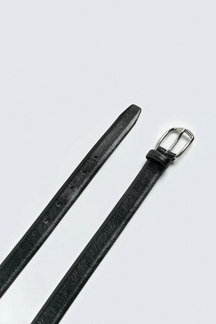 Кожаный ремень Zara «Aaron Levine»- Заказать в России