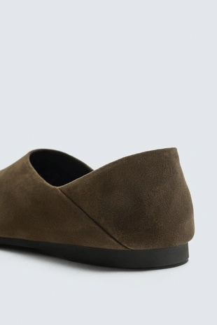 Лоферы из кожи с подошвой Vibram® Zara «Aaron Levine»- Заказать в России