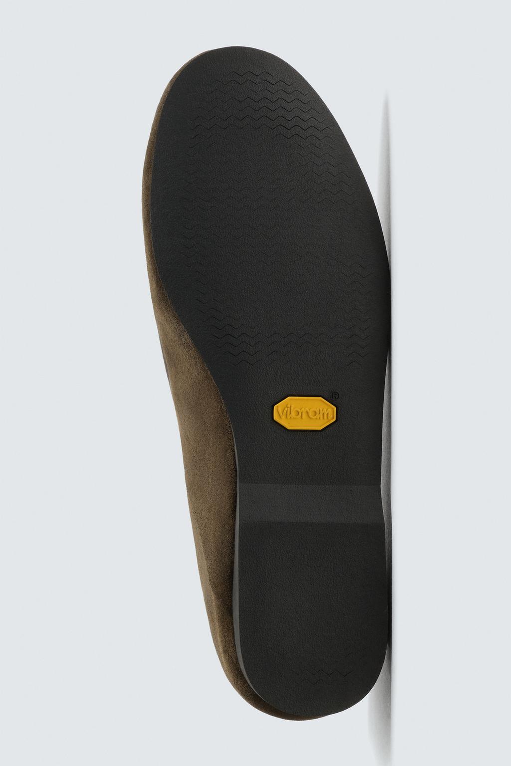 ЛОФЕРЫ ИЗ КОЖИ С ПОДОШВОЙ Vibram® Zara «Aaron Levine»